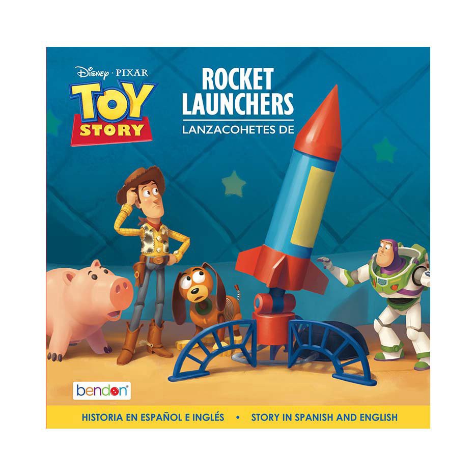 slide 1 of 1, Bendon Toy Story Rocket Launchers, Bilingual, 1 ct