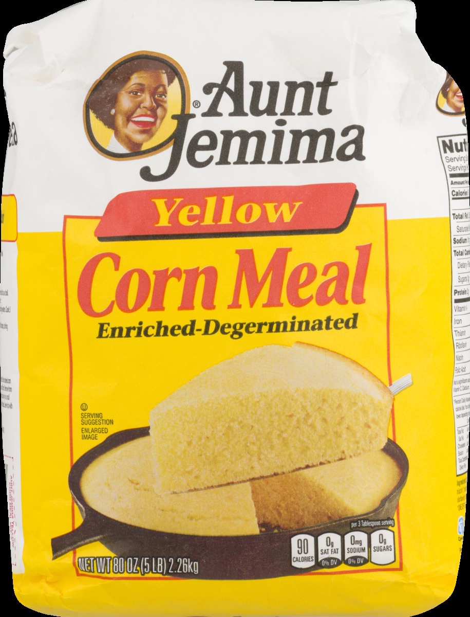 slide 8 of 10, Aunt Jemima Yellow Corn Meal, 80 oz