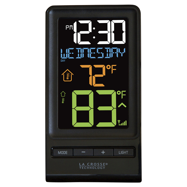 slide 1 of 1, Color LCD Wireless Temperature Station, 1 ct