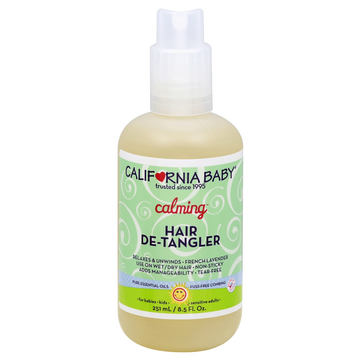 slide 3 of 3, California Baby Hair De-Tangler 251 ml, 251 ml