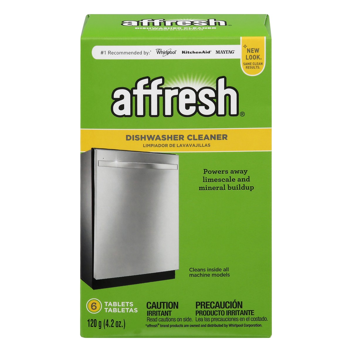 slide 1 of 10, Affresh Dishwasher Cleaner 6 Tablets, 1 ct