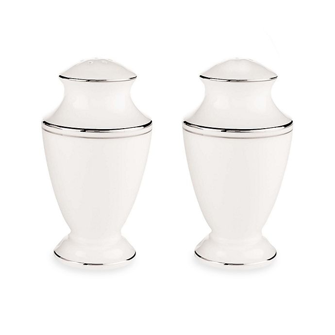 slide 1 of 1, Lenox Federal Platinum Salt and Pepper Shakers, 1 ct