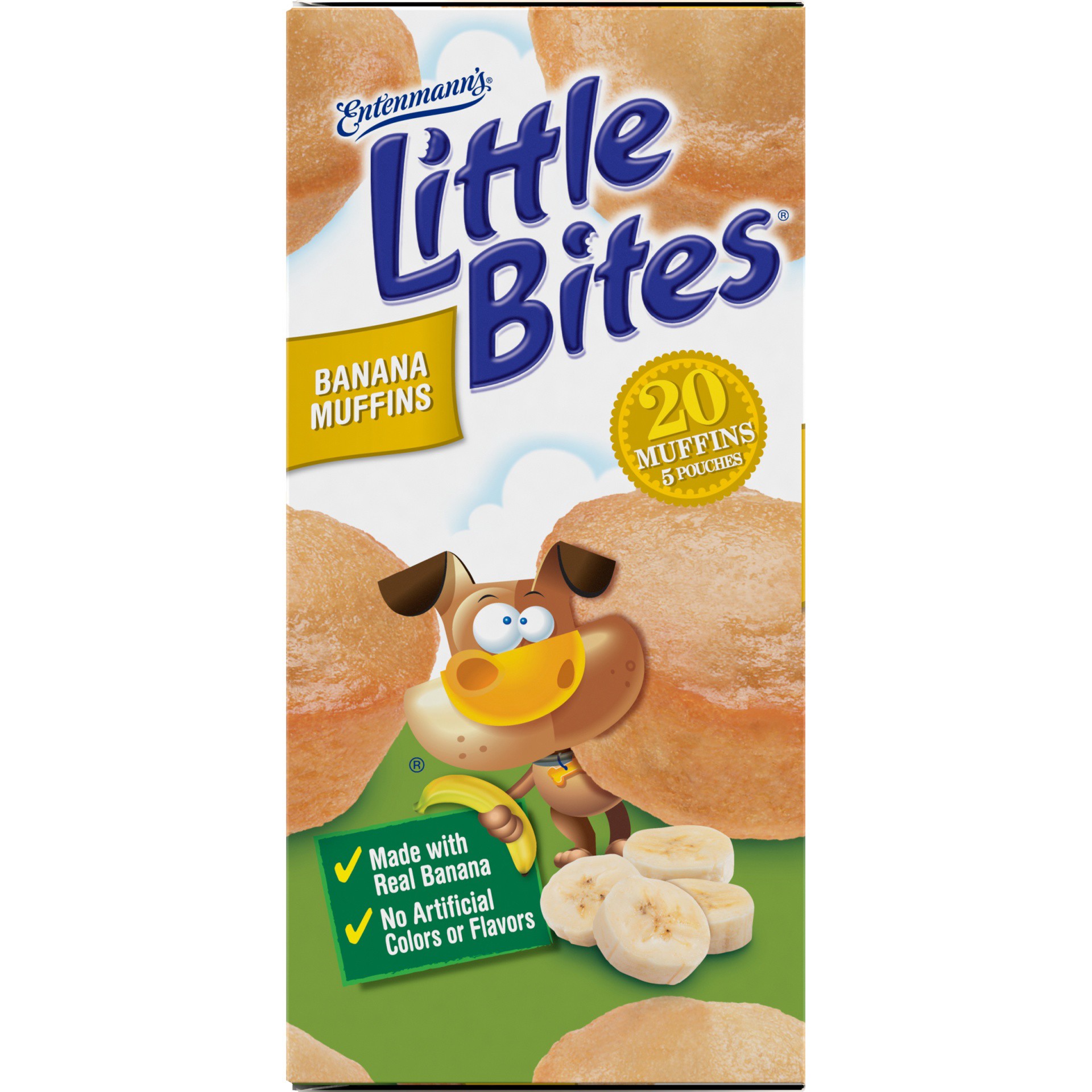 slide 5 of 8, Entenmann's Little Bites Banana Muffins, 8.25 oz
