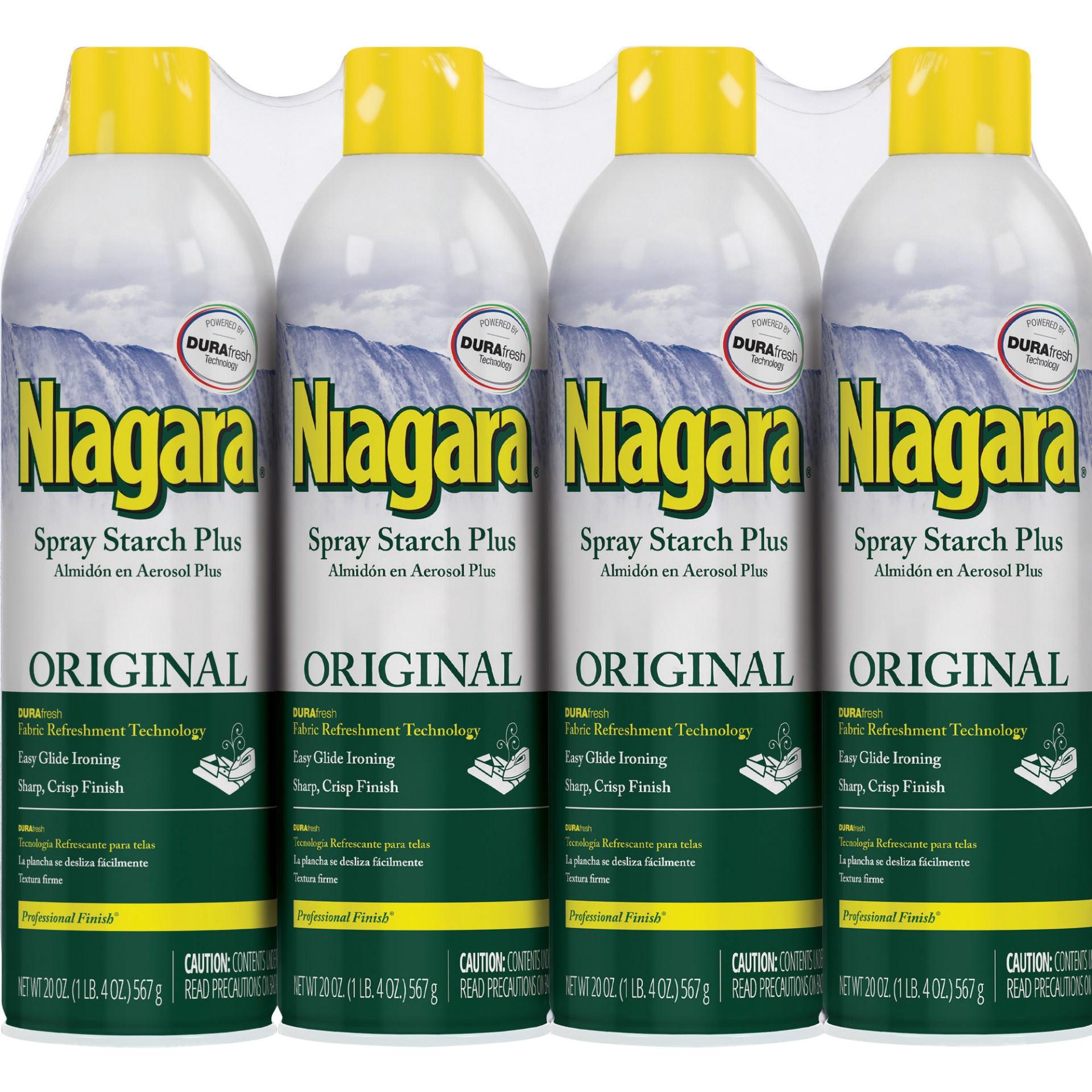 Niagara Original Spray Starch Plus 4 ct; 20 oz