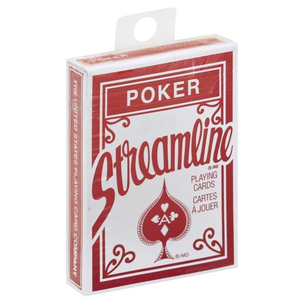 slide 1 of 1, Streamline Poker Playing Cards, 1 ct