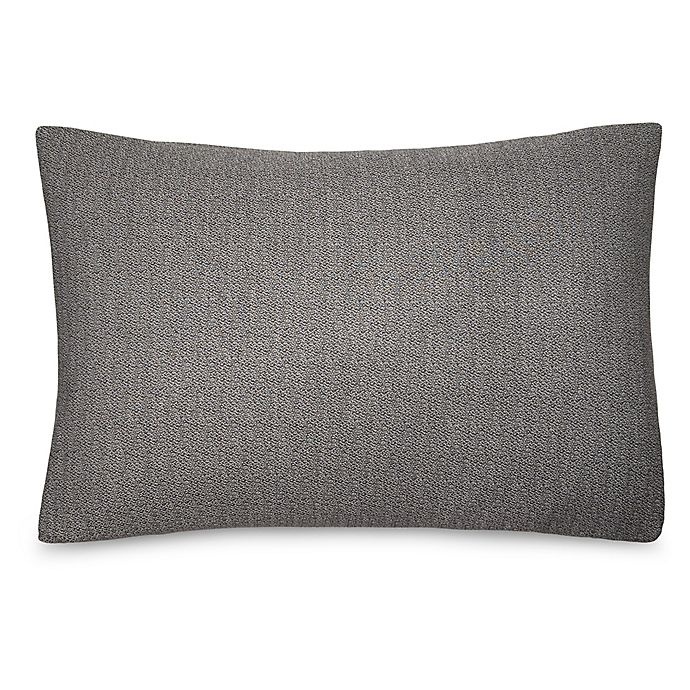 slide 1 of 2, Calvin Klein Ray King Pillow Sham - Black/Creme, 1 ct