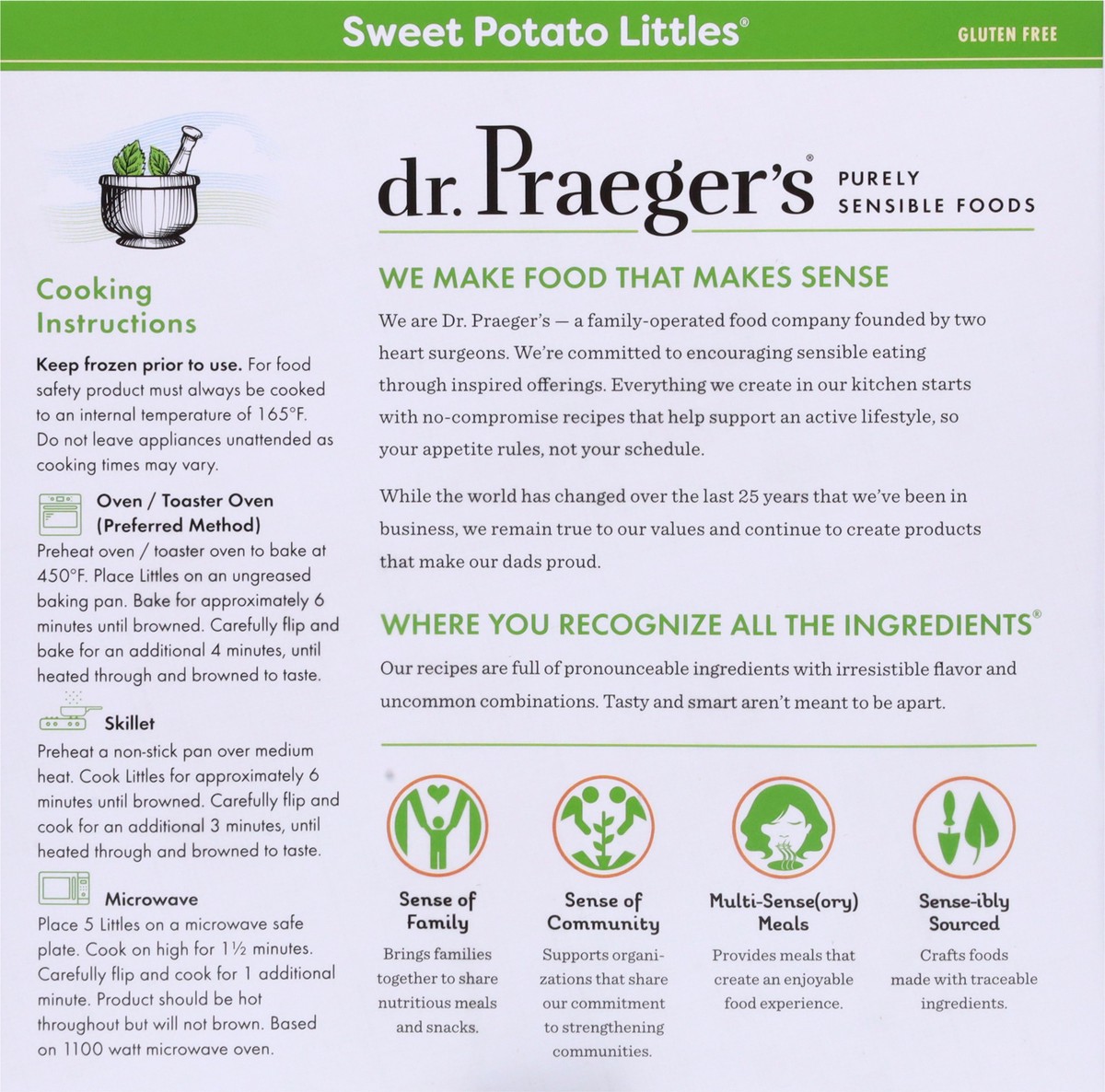 slide 6 of 9, Dr. Praeger's Sweet Potato Littles, 10 oz