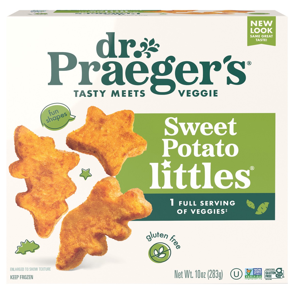 slide 1 of 9, Dr. Praeger's Sweet Potato Littles, 10 oz