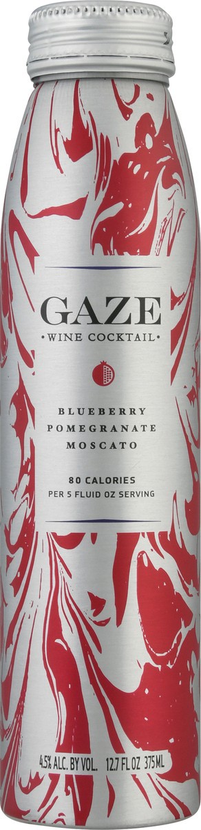 slide 6 of 9, Gaze Non-Vintage Blueberry Pomegranate Wine, California, 375ml, 12.7 fl oz