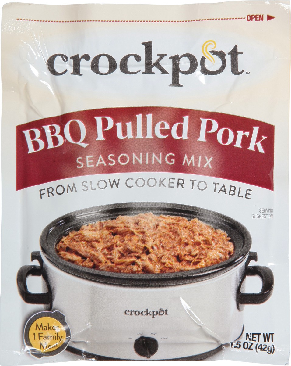 slide 4 of 7, Crock-Pot BBQ Pulled Pork Seasoning Mix, 1.5 oz