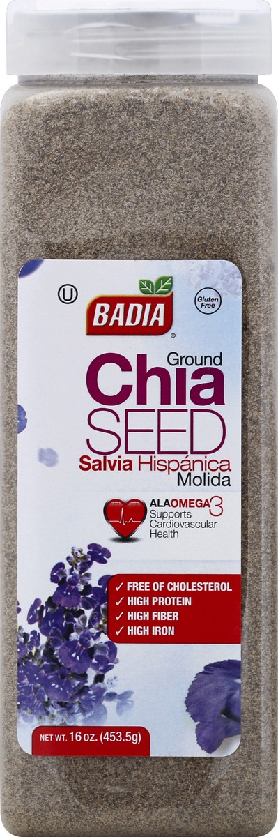 slide 5 of 6, Badia Ground Chia Seed, 16 oz