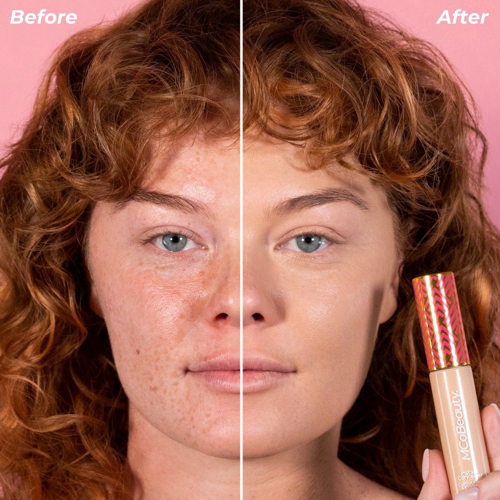 slide 3 of 4, Mcobeauty Instant Concealer & Contour Waterproof + Full Coverage Formula - Light, 0.34 fl oz