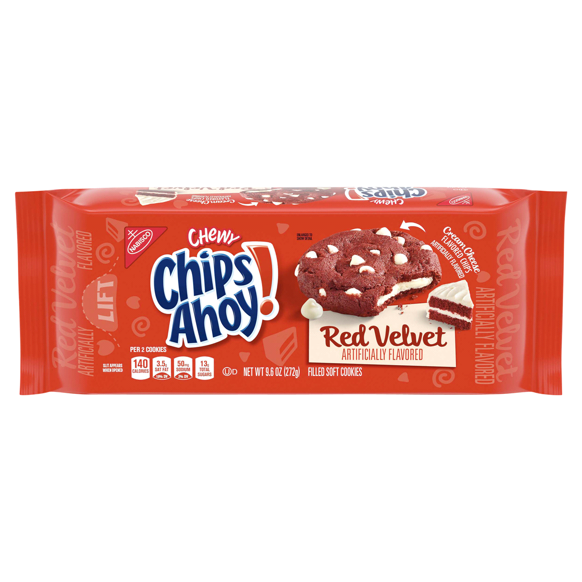 slide 1 of 6, CHIPS AHOY! Chewy Red Velvet Cookies, 9.6 oz, 9.6 oz