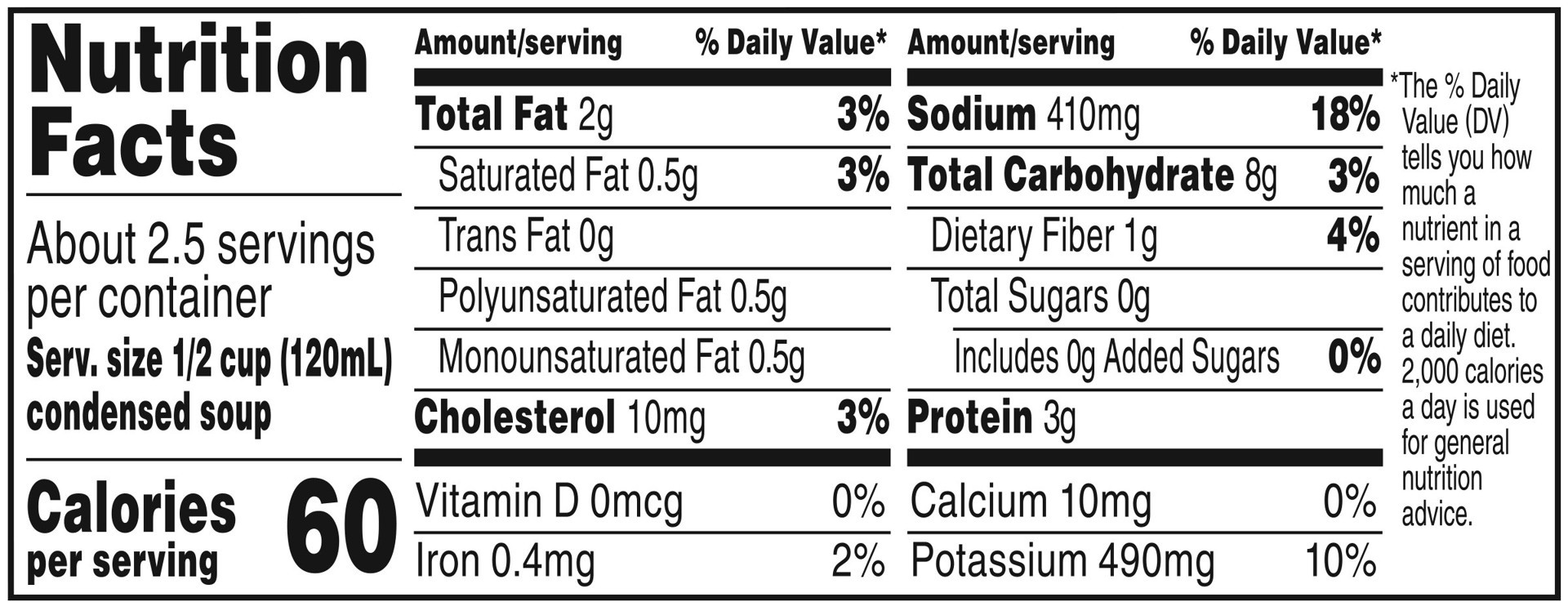 slide 3 of 5, Campbell's Campbell''s Condensed Heart Healthy Homestyle Chicken Noodle Soup, 10.5 oz Can, 10.5 oz