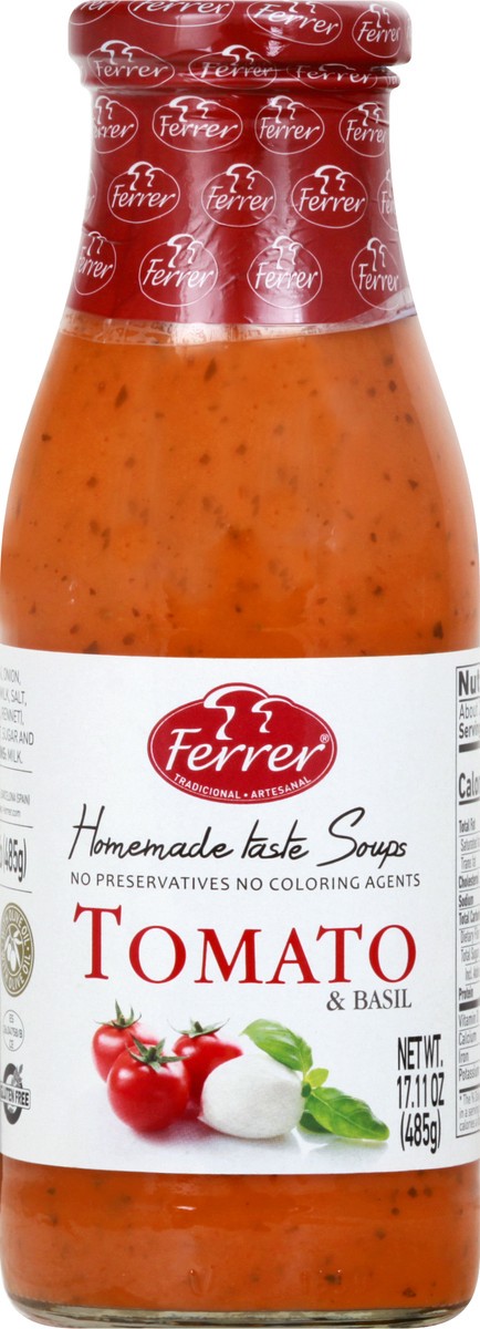 slide 9 of 13, Ferrer Tomato & Basil Soup 17.11 oz, 17.11 oz