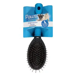 Paws Happy Life Large Combo Brush Dog Accessory - 1 ea