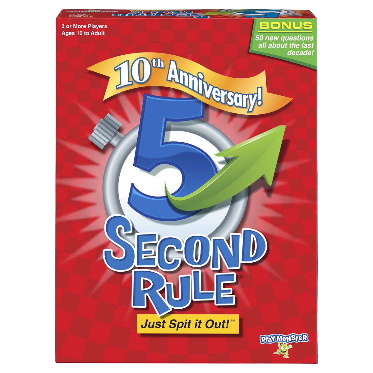 slide 1 of 1, PlayMonster 5 Second Rule Board Game, 1 ct