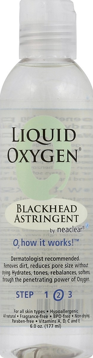 slide 2 of 3, Neaclear Professional Liquid Oxygen Blackhead Astringent Acne Treatment, 6 oz