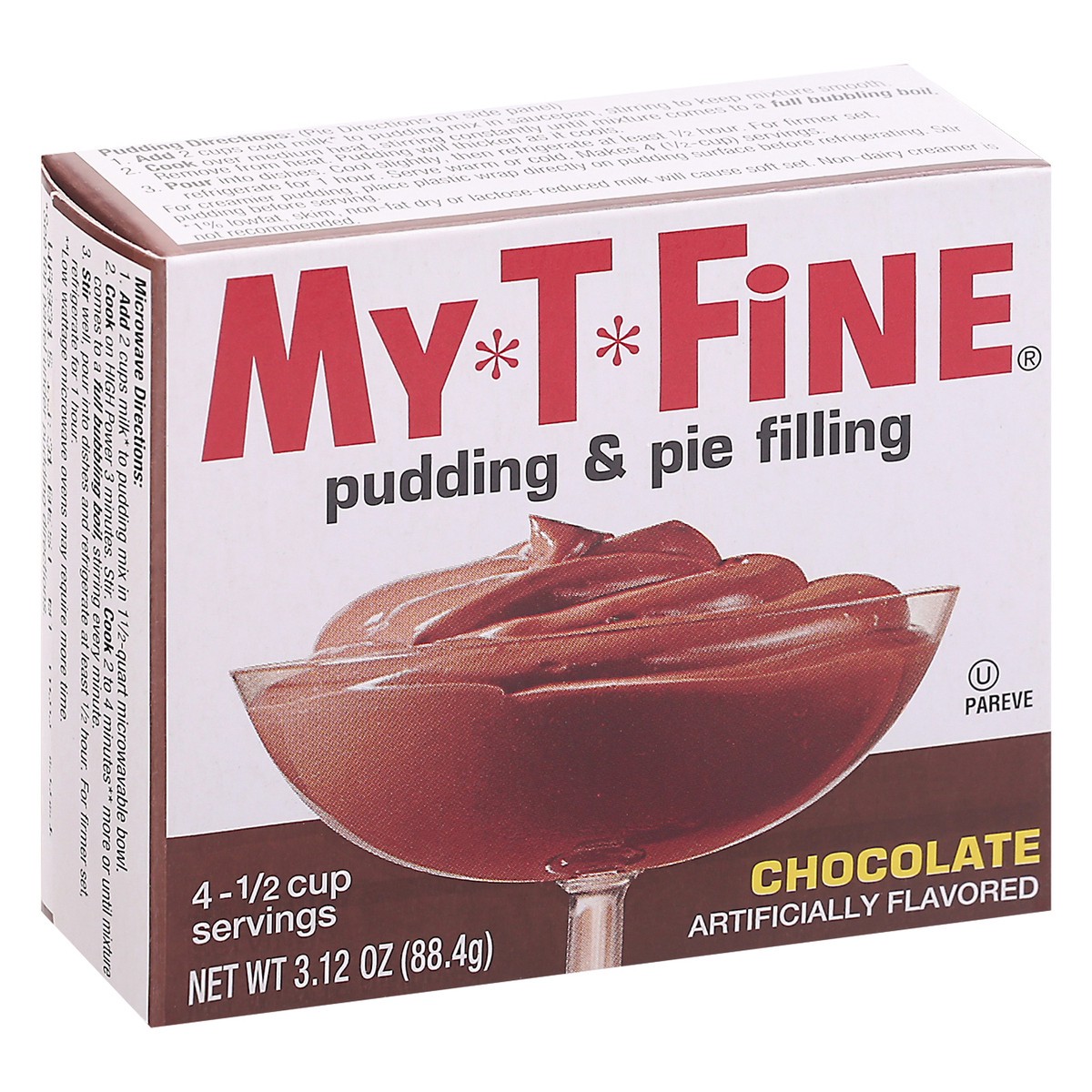 slide 2 of 9, My-T-Fine Chocolate Pudding & Pie Filling, 3.1 oz