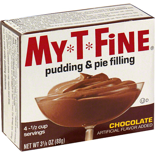 My-T-Fine Chocolate Pudding & Pie Filling 3.1 oz | Shipt