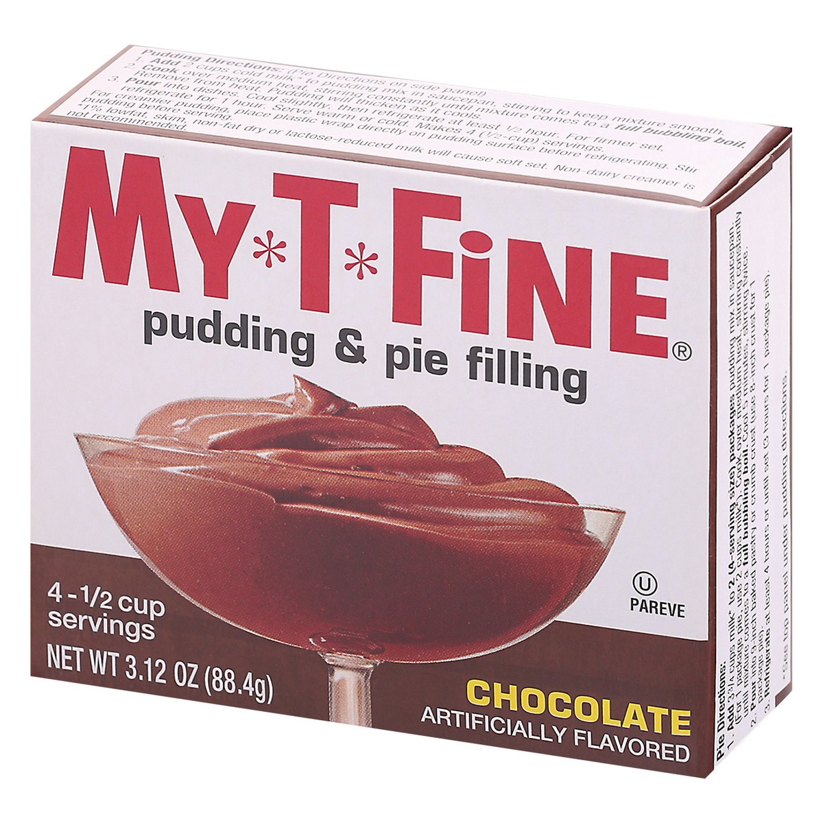 slide 8 of 9, My-T-Fine Chocolate Pudding & Pie Filling, 3.1 oz