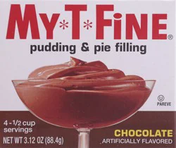 My-T-Fine Chocolate Pudding & Pie Filling 3.12 oz