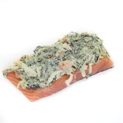 Salmon Chef Creation Raw Florentine