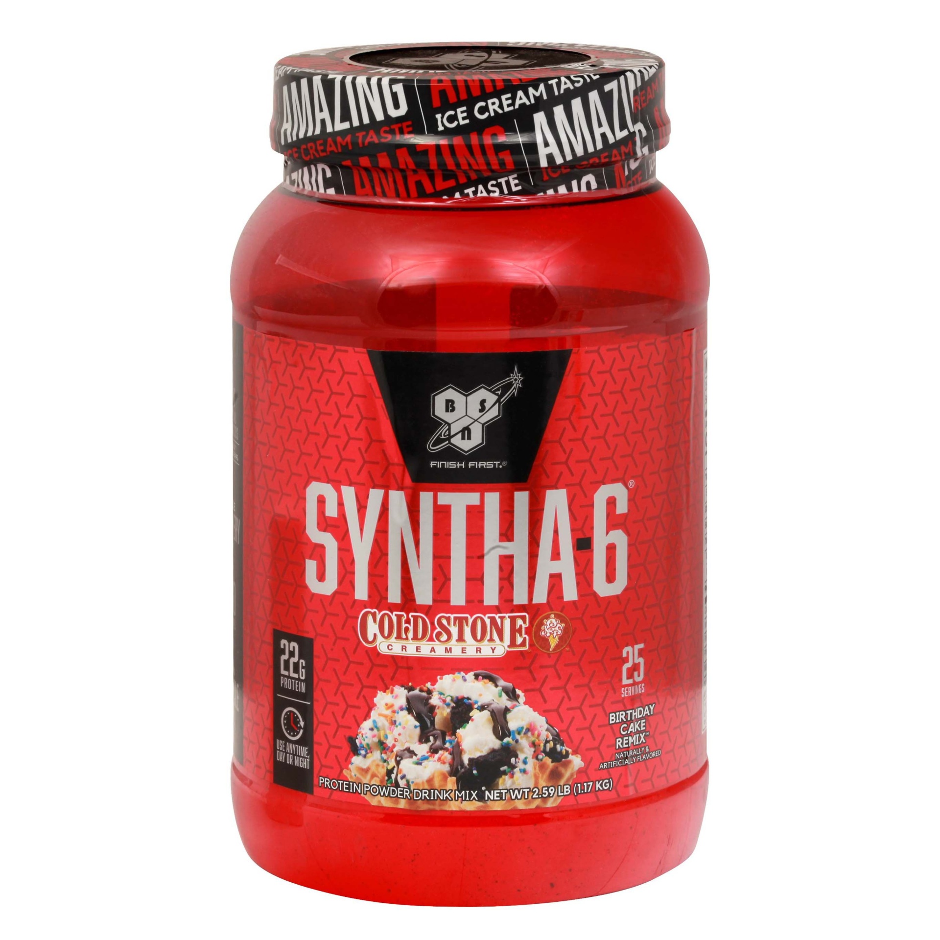 slide 1 of 1, BSN Syntha-6 Coldstone Birthday Cake Remix, 2.59 lb