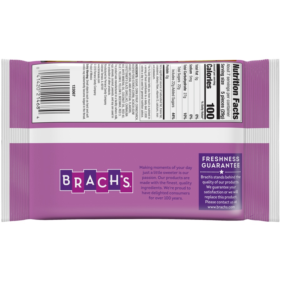 slide 2 of 2, Brach's Jumbo Jelly Beans Bag, 7 oz