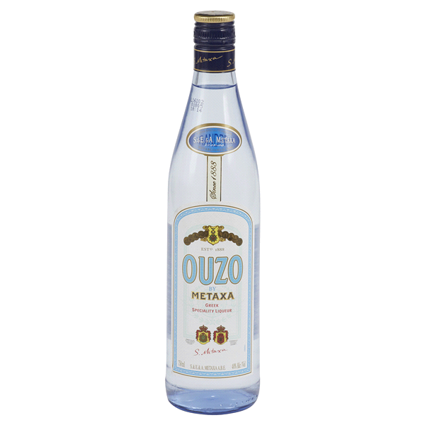 slide 1 of 2, Metaxa Ouzo, 750 ml