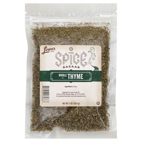 slide 1 of 1, Spice Bazaar Thyme Whole, 1 oz