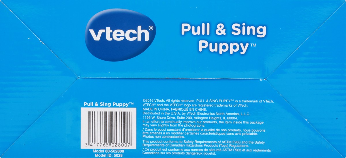 slide 4 of 9, VTech 6-36 Months Pull & Sing Puppy 1 ea, 1 ct