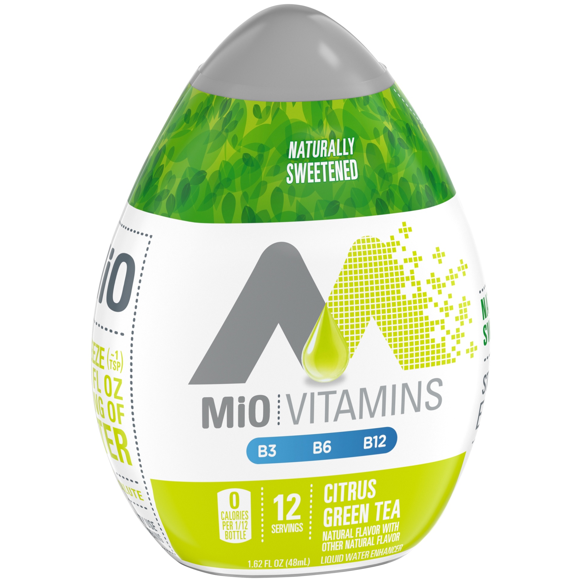 slide 2 of 6, MiO Vitamins Citrus Green Tea Liquid Water Enhancer, 1.62 fl oz