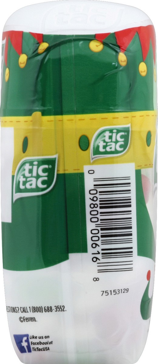 slide 3 of 4, Tic Tac Holiday Merry Elf Mix Bottle Pack, 3.4 oz