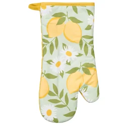 Room & Retreat Daisy Citrus Printed Thumb Mitt, 13 In