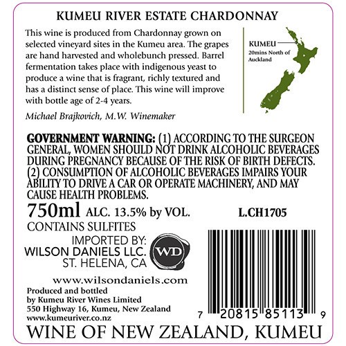 slide 6 of 10, Kumeu River Chardonnay 750 ml, 750 ml