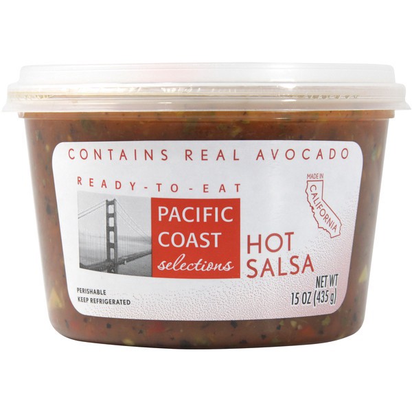 slide 1 of 1, Pacific Coast Selections, Hot Salsa, 15 oz