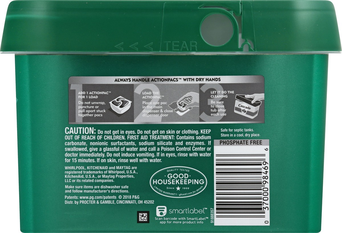 slide 3 of 9, Cascade Fresh Complete Action Pac, 38 ct