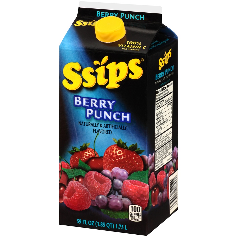 slide 3 of 8, Ssips Wild Berry Punch, 59 fl oz