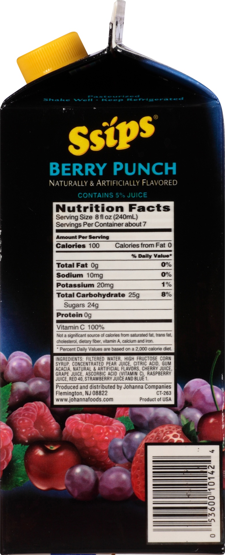 slide 5 of 8, Ssips Wild Berry Punch, 59 fl oz