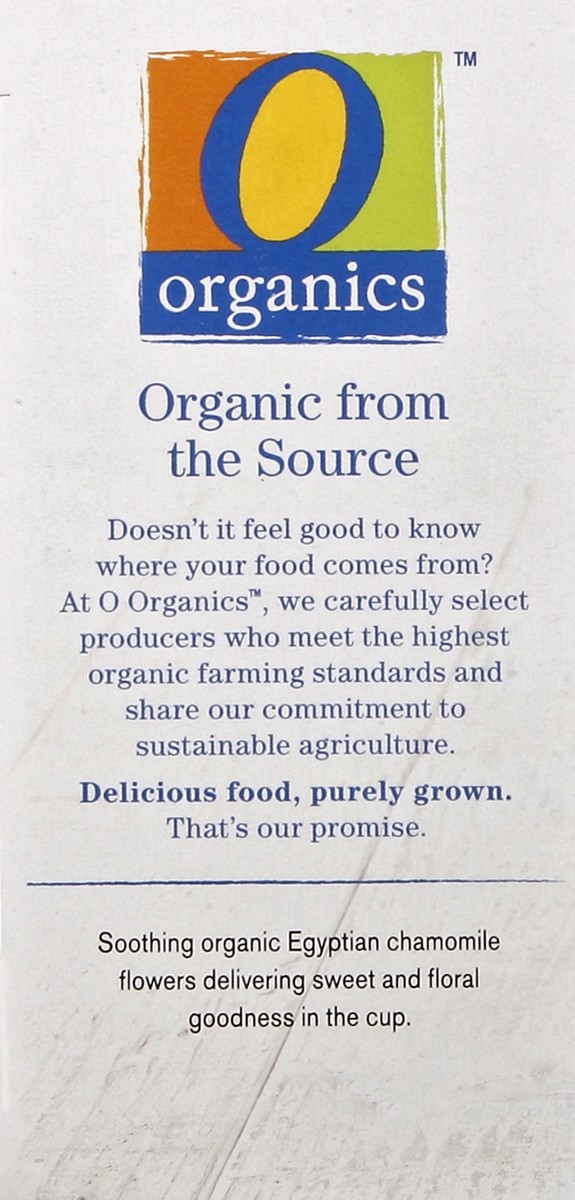 slide 4 of 5, O Organics Chamomile Herbal Tea Bags, 