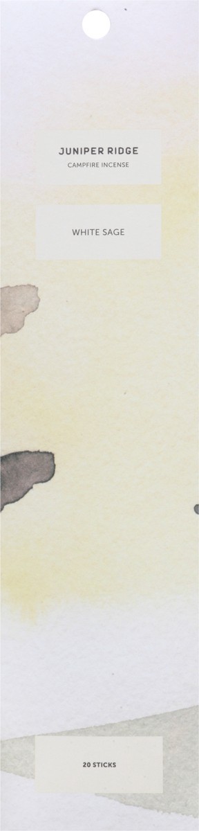 slide 8 of 12, Juniper Ridge Campfire Incense White Sage, 20 ct