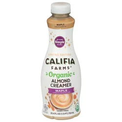Califia Organic Maple Almond Milk Creamer