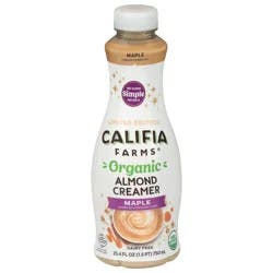 Califia Organic Maple Almond Milk Creamer