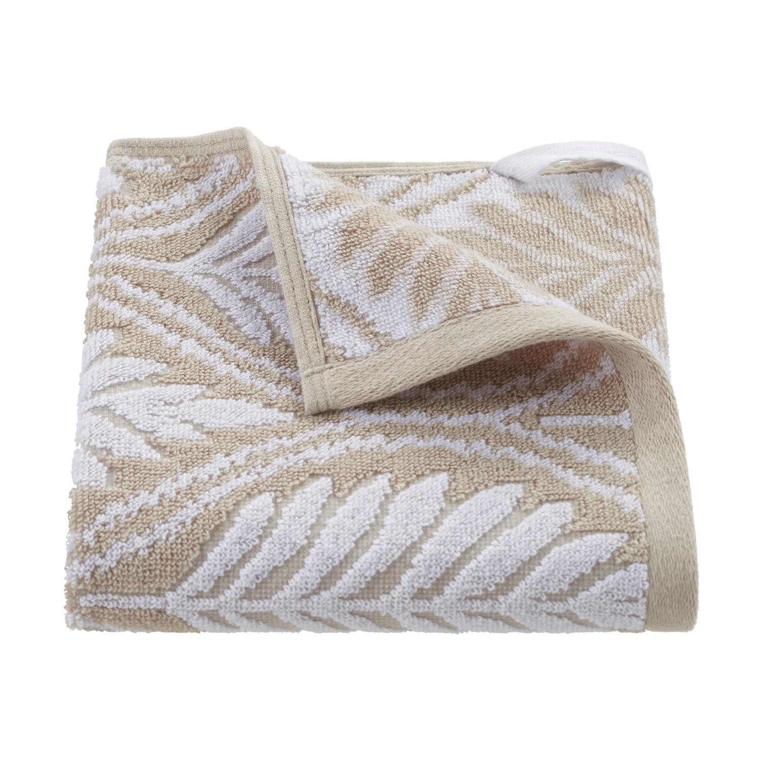 slide 1 of 3, Martex Restore Hand Towel, 16 in x 30 in, Tan Fern, 16 in
