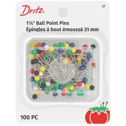 Dritz Ball Point Pins, 1-1/4 inch