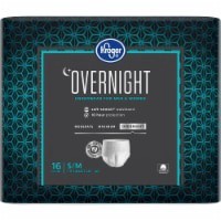 slide 1 of 4, Kroger Overnight Underwear for Women & Men S-M, 16 ct