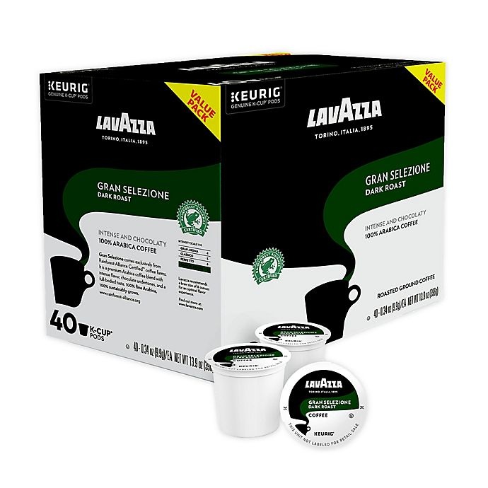 slide 1 of 1, Lavazza Gran Selezione Coffee Keurig K-Cup Pods, 40 ct