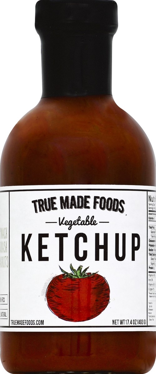 slide 2 of 2, True Made Foods Original Ketchup, 17.4 oz