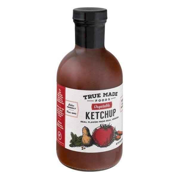 slide 1 of 2, True Made Foods Original Ketchup, 17.4 oz